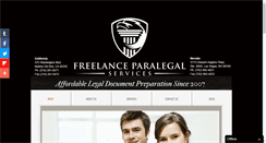 Desktop Screenshot of freelanceparaservice.com